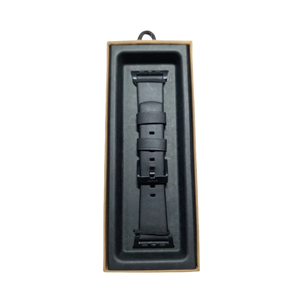 21-O Nomad Modern Band Leather Apple Watch 1-9 Series, Ultra 1-2, SE 44/45/49mm